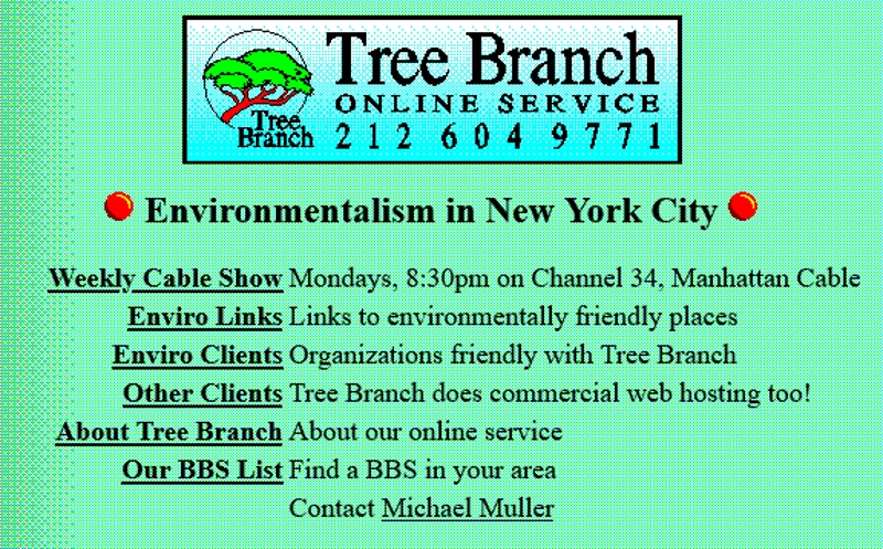 Treebranch logo circa 1997